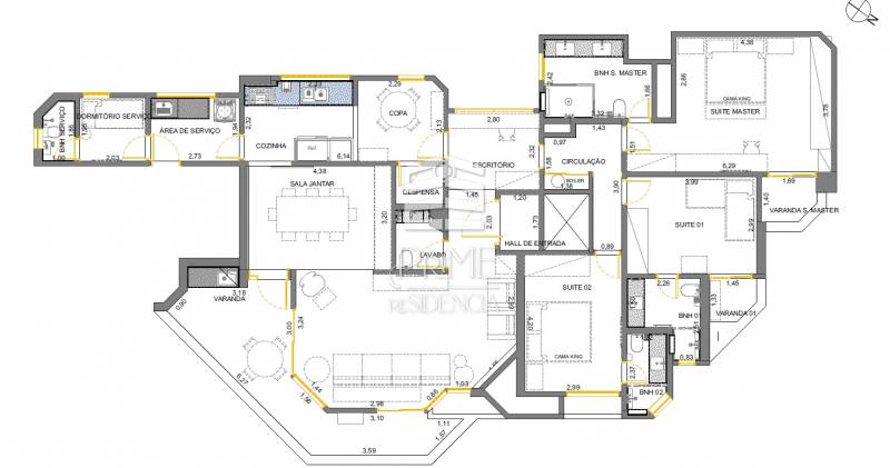 Apartamento venda Jardim Paulista - Referência APTO052
